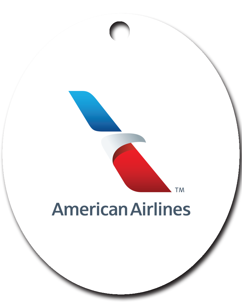 American Airlines New Logo Ornaments