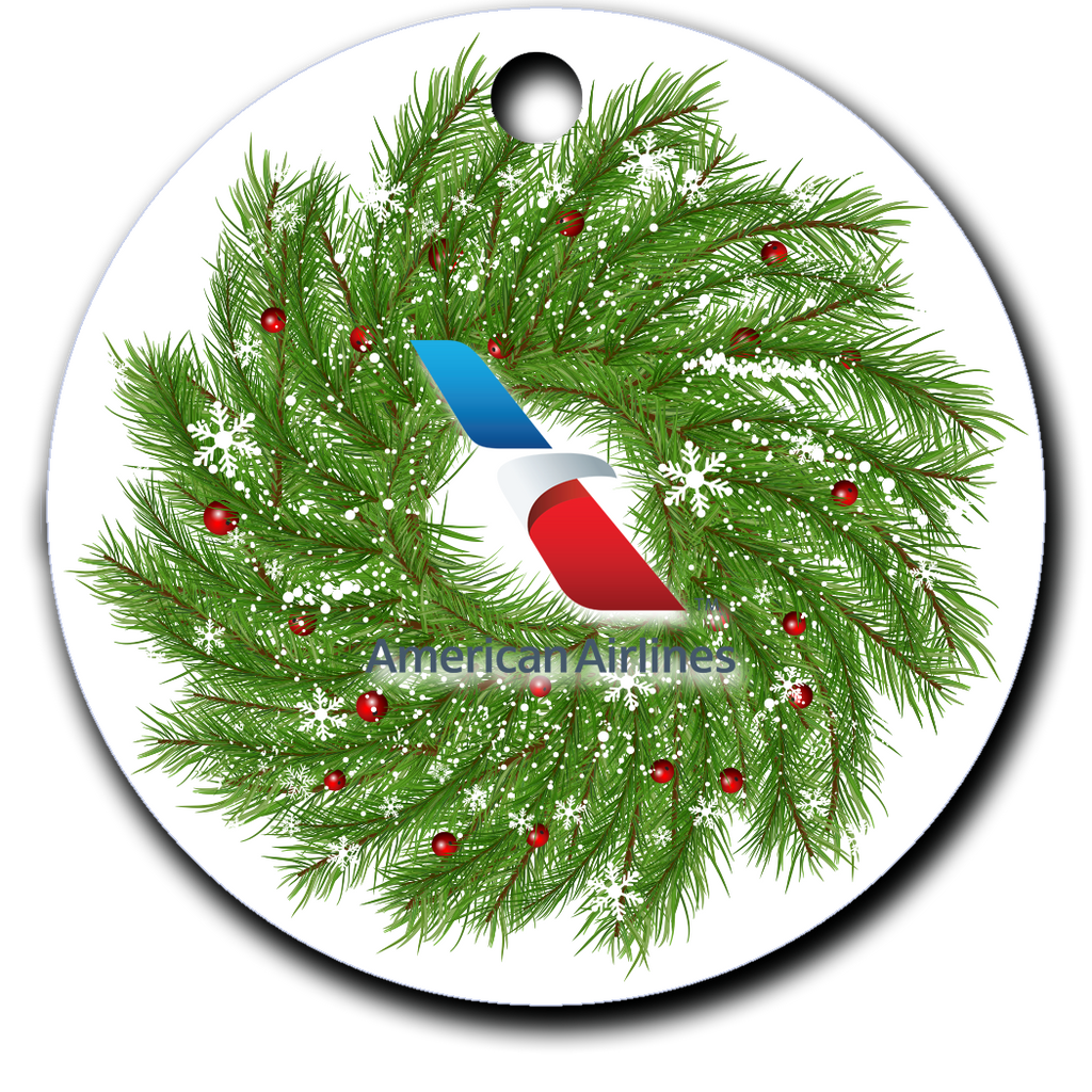 American Airlines New Logo Ornaments