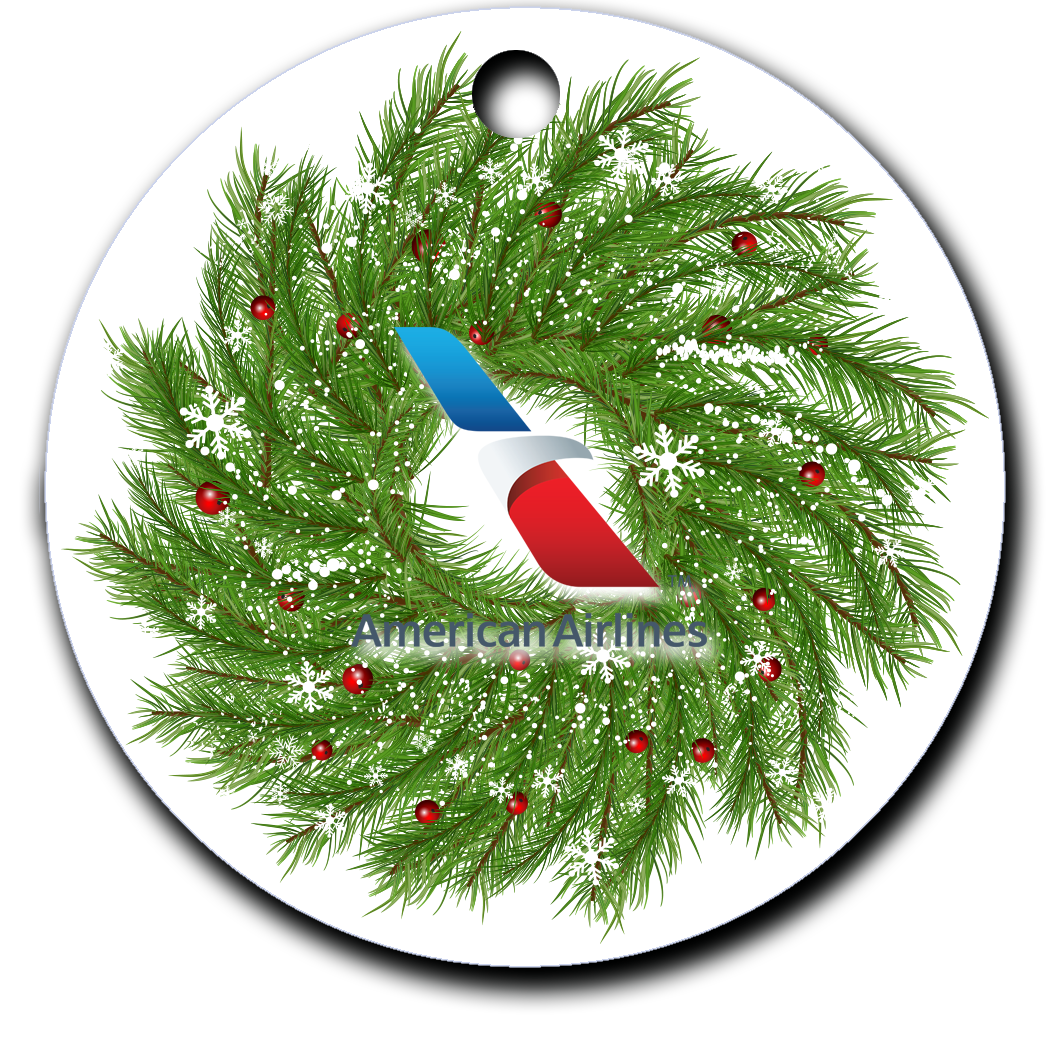 American Airlines New Logo Ornaments