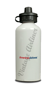 American Airlines Blue and Red Image Aluminum Water Bottle