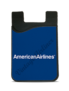 American Airlines Blue Logo Card Caddy
