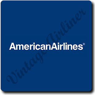 American Airlines Blue Square Sandstone Coaster
