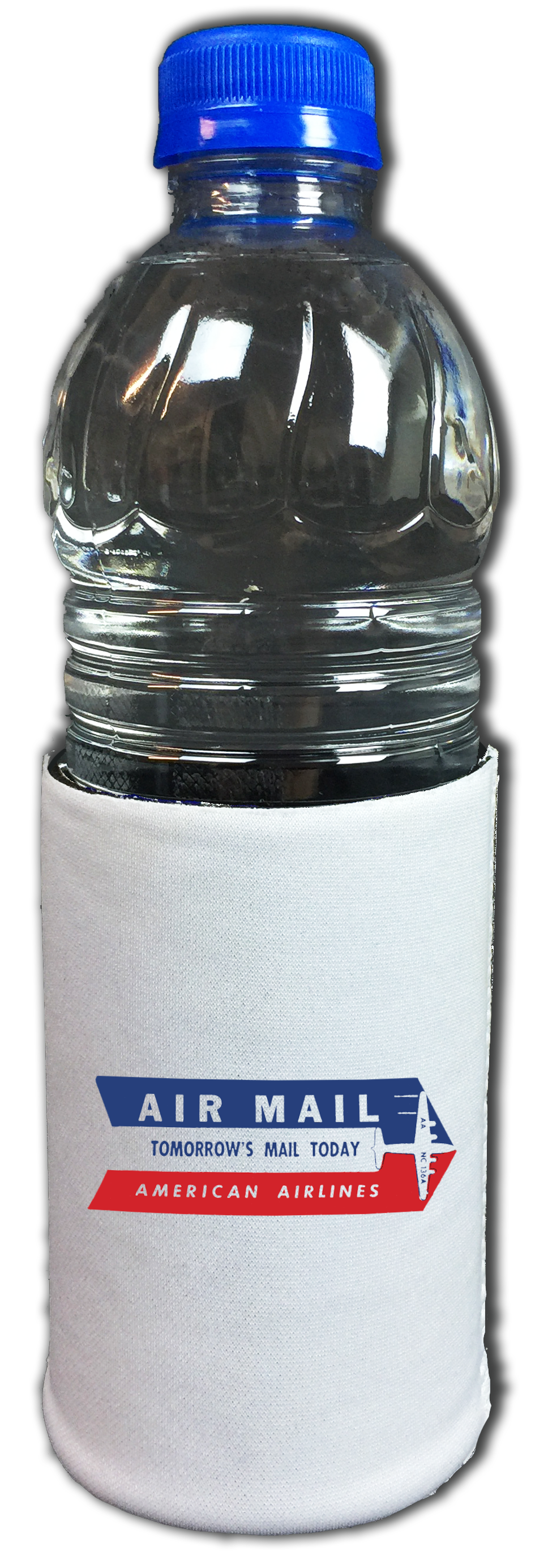 AA Air Mail Sticker Beverage Wrap
