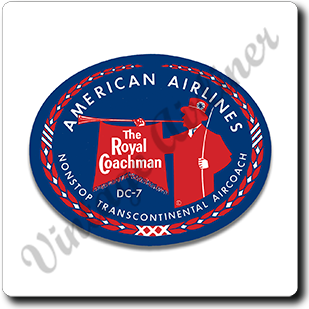 AA Royal Coachman Square Sandstone Coaster