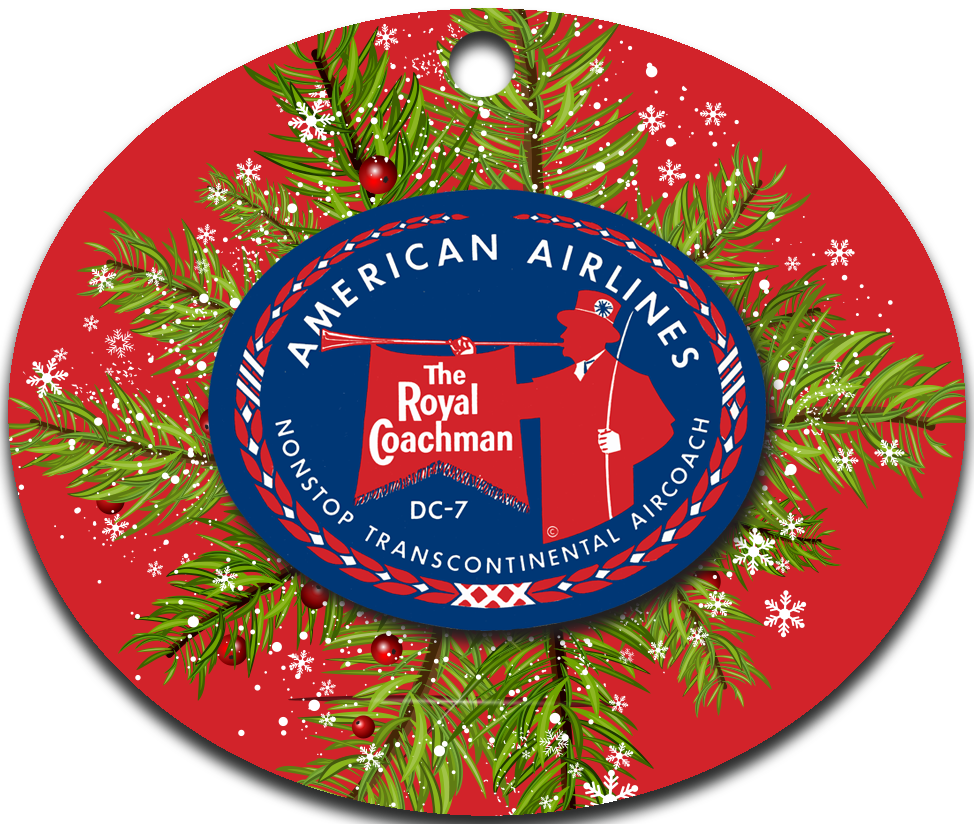 AA Royal Coachman Logo Ornaments