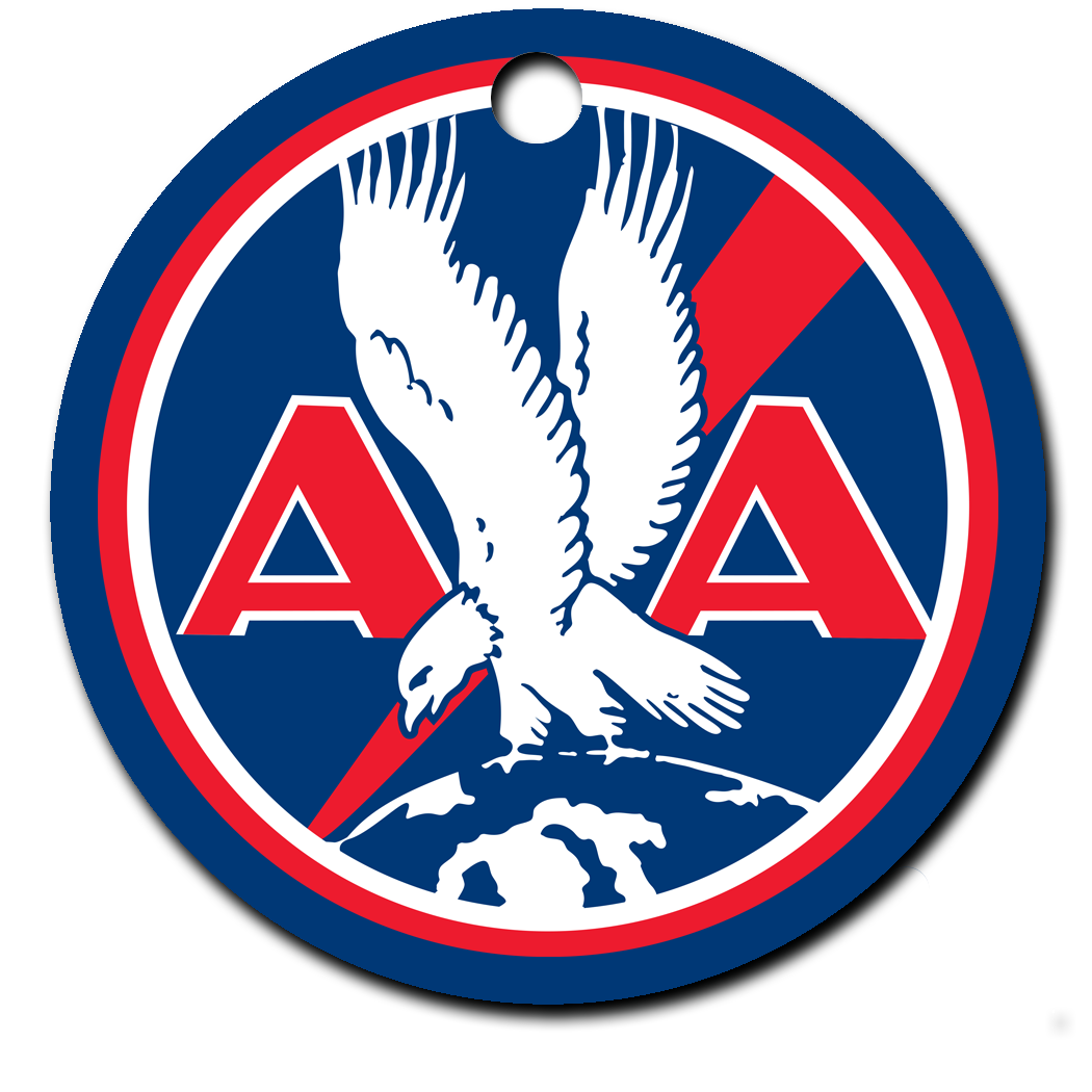 AA Eagle 1930's Logo Ornaments