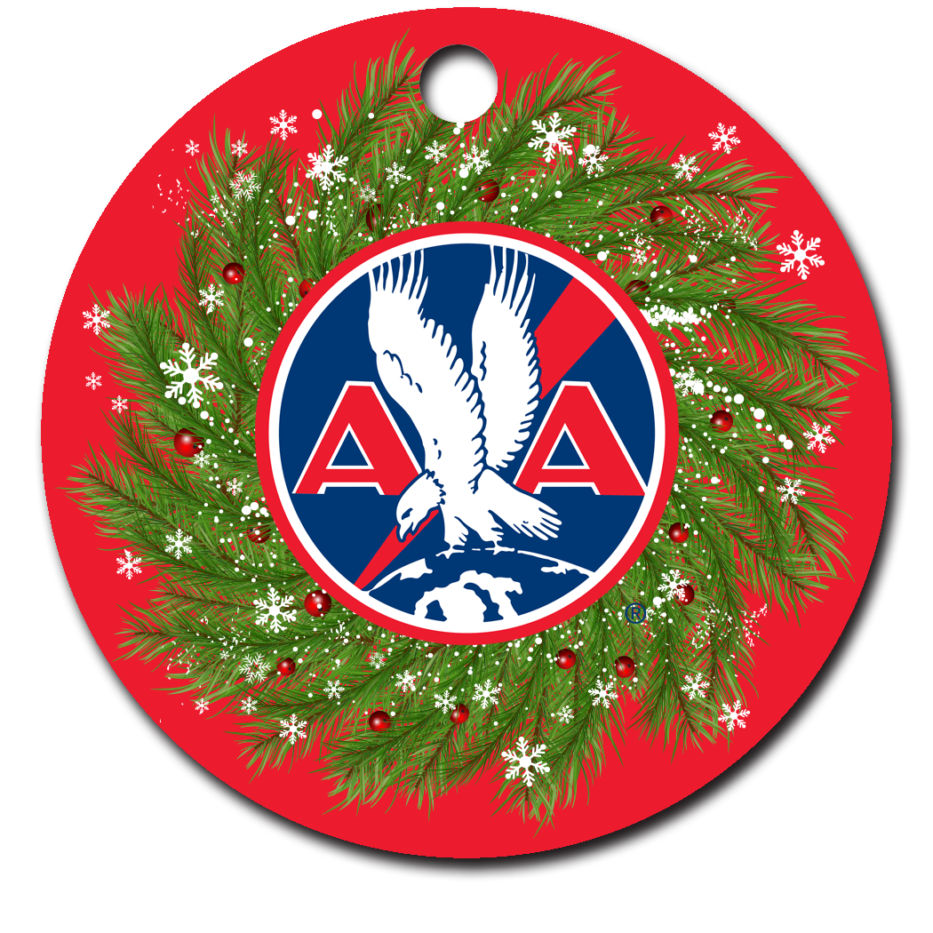 AA Eagle 1930's Logo Ornaments