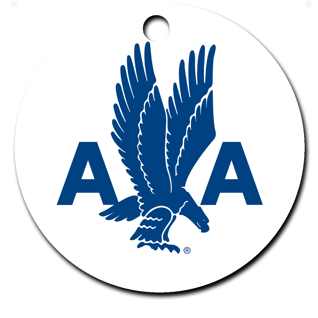 American Airlines 40's Eagle Ornaments
