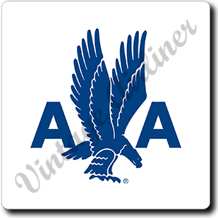 AA 1940's Logo Square Sandstone Coaster