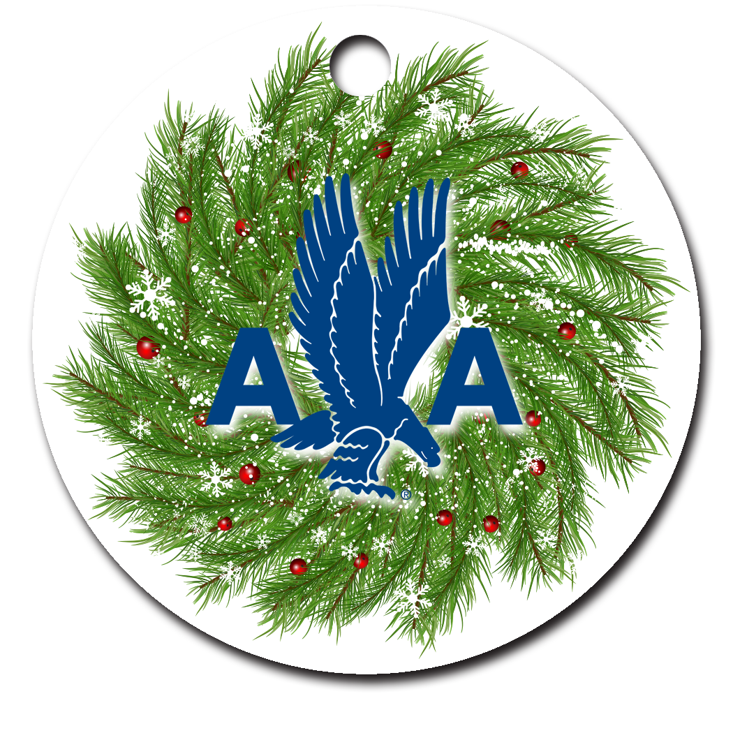 American Airlines 40's Eagle Ornaments