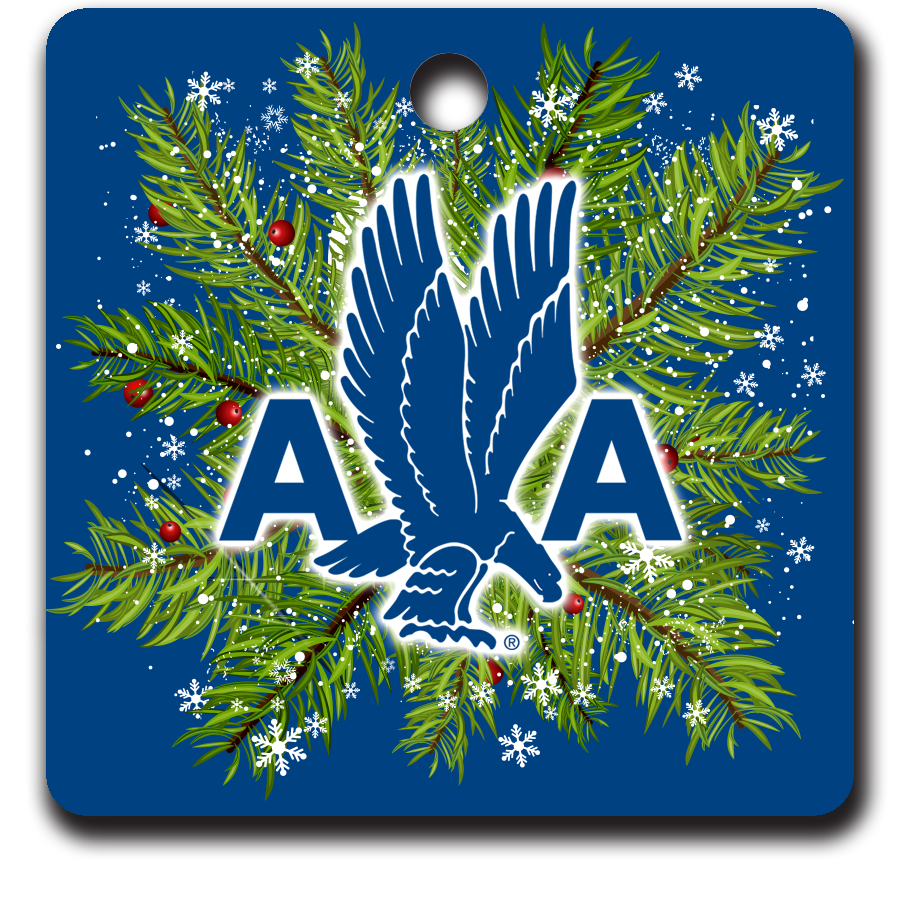 American Airlines 40's Eagle Ornaments