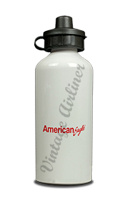 American Eagle Red Logo Aluminum Water Bottle