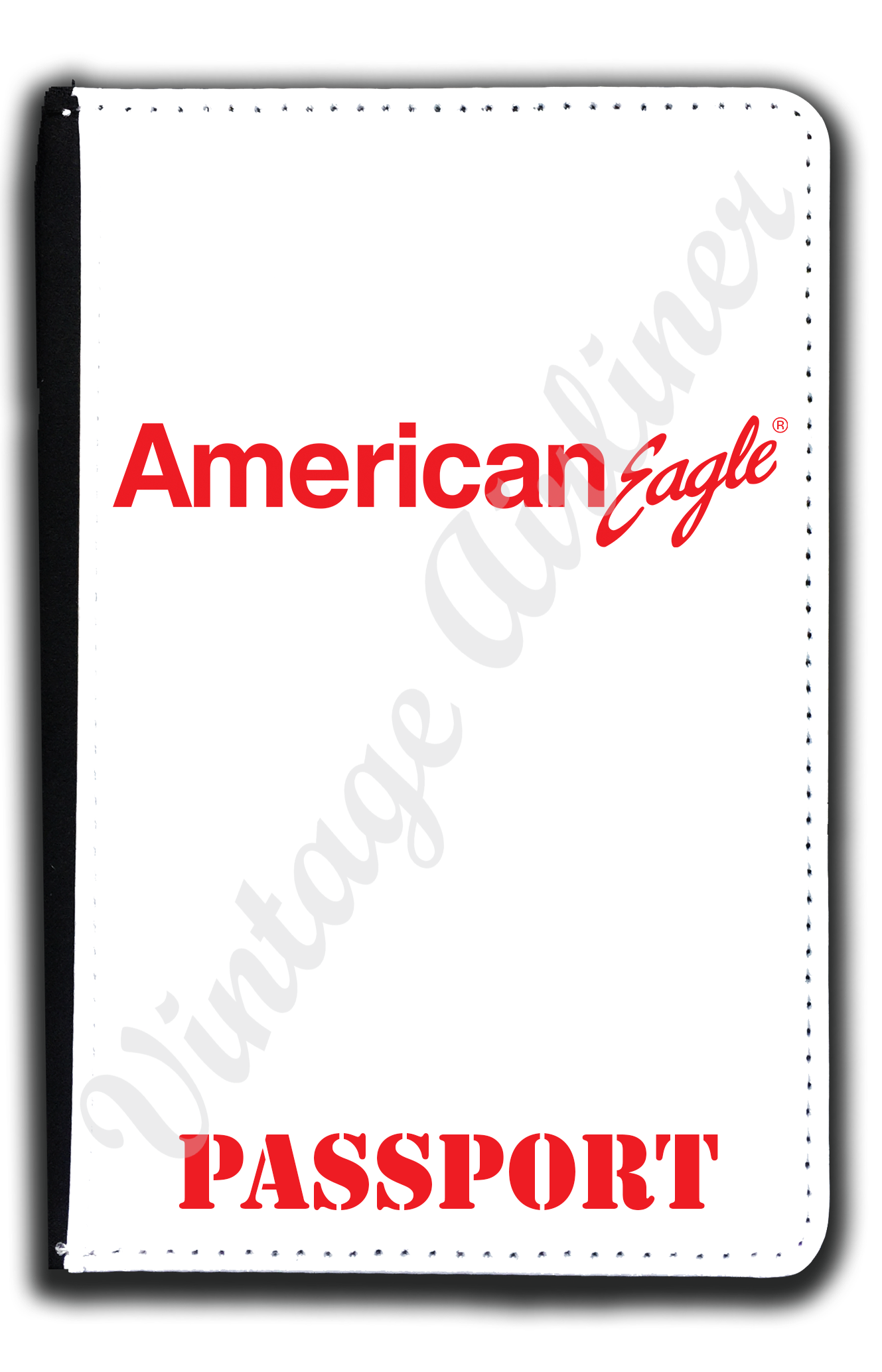 American Eagle Red Logo Passport Case