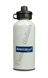 American Eagle Blue Logo Aluminum Water Bottle