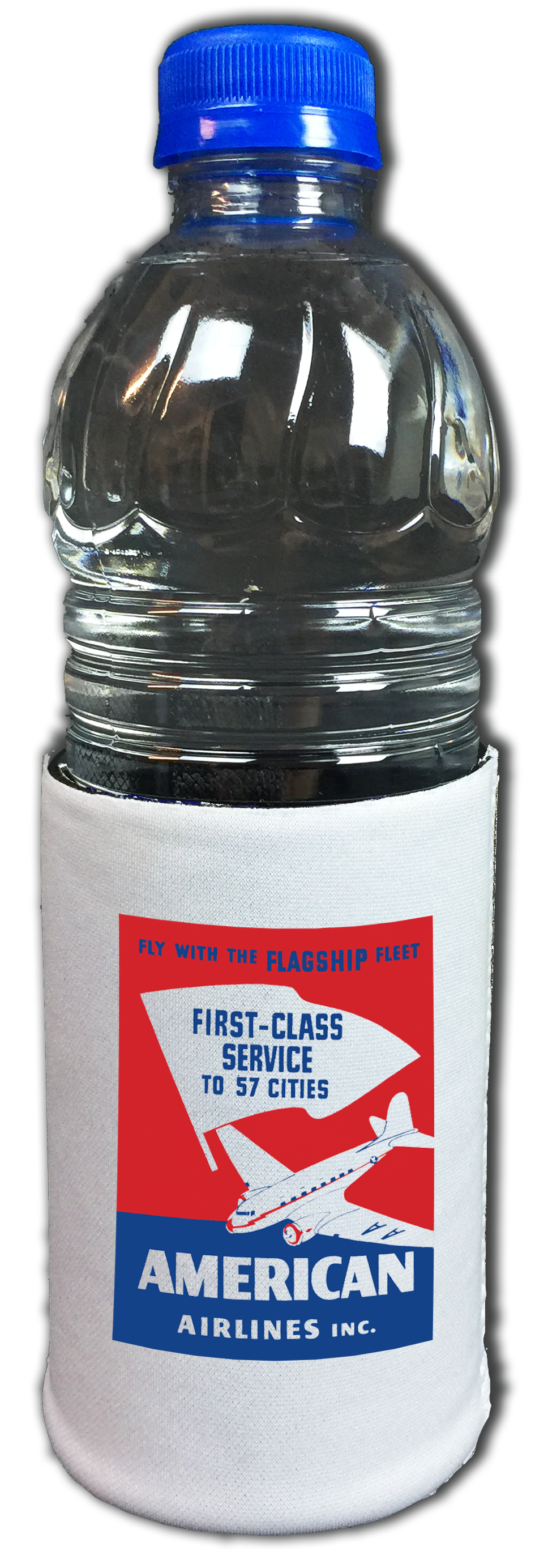 American Airlines DC-3 First Class Service Logo Beverage Wrap