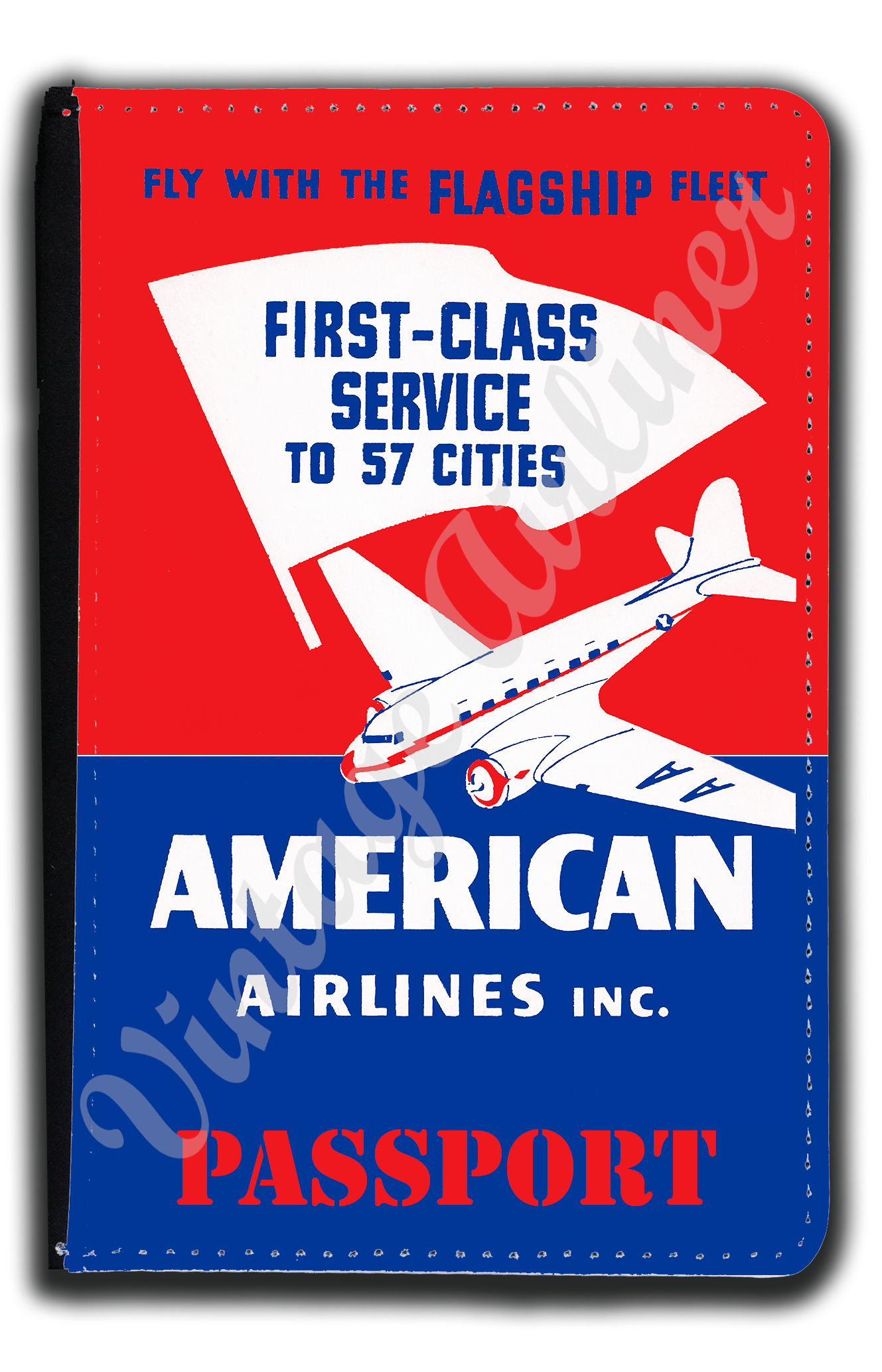 AA First Class Image Passport Case
