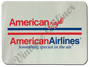 American Airlines / American Eagle Glass Cutting Board