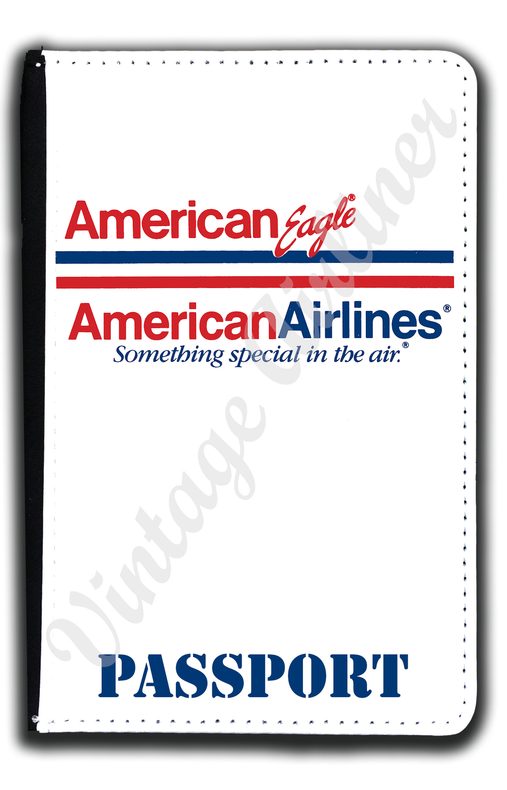 American Airlines and America Eagle Logo Passport Case