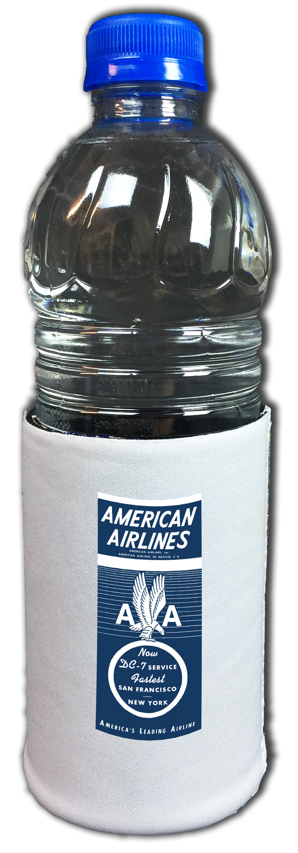 American Airlines 1940's Eagle Timetable Cover Beverage Wrap