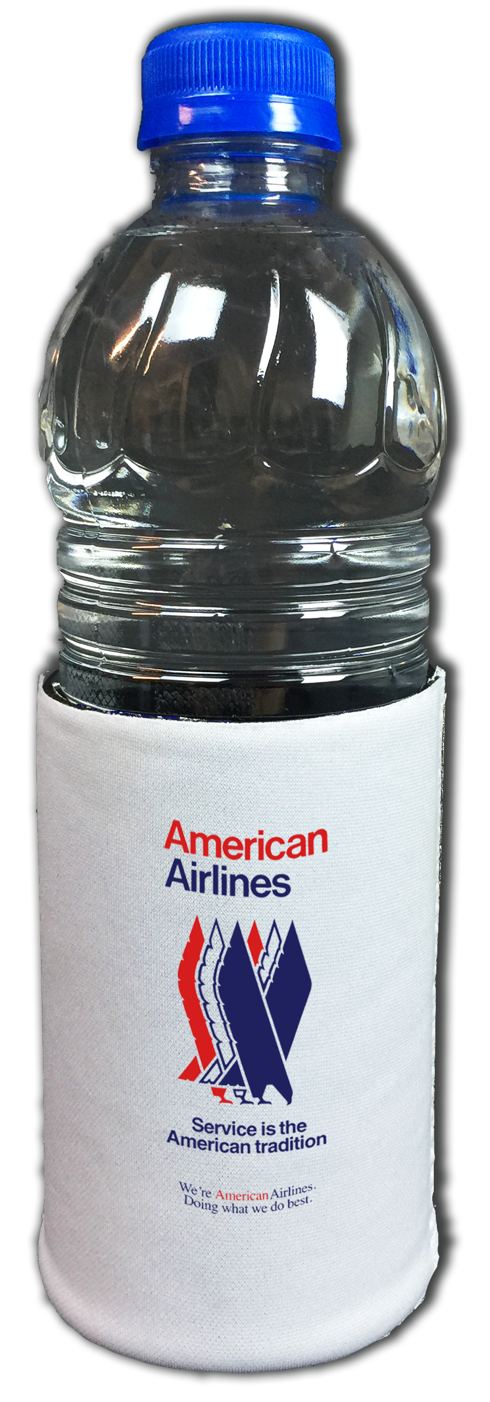 American Airlines Eagle Timetable Cover Beverage Wrap