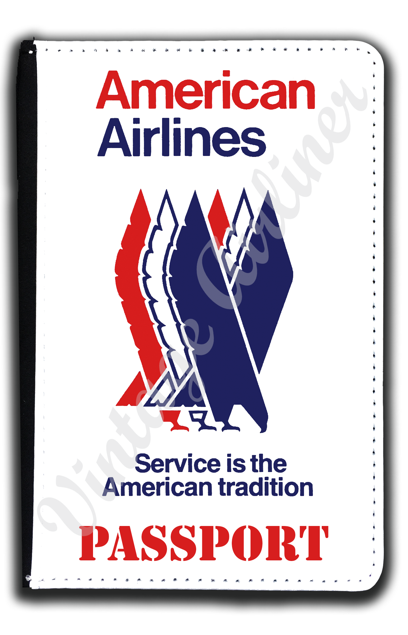 American Airlines Eagle Timetable Cover Passport Case