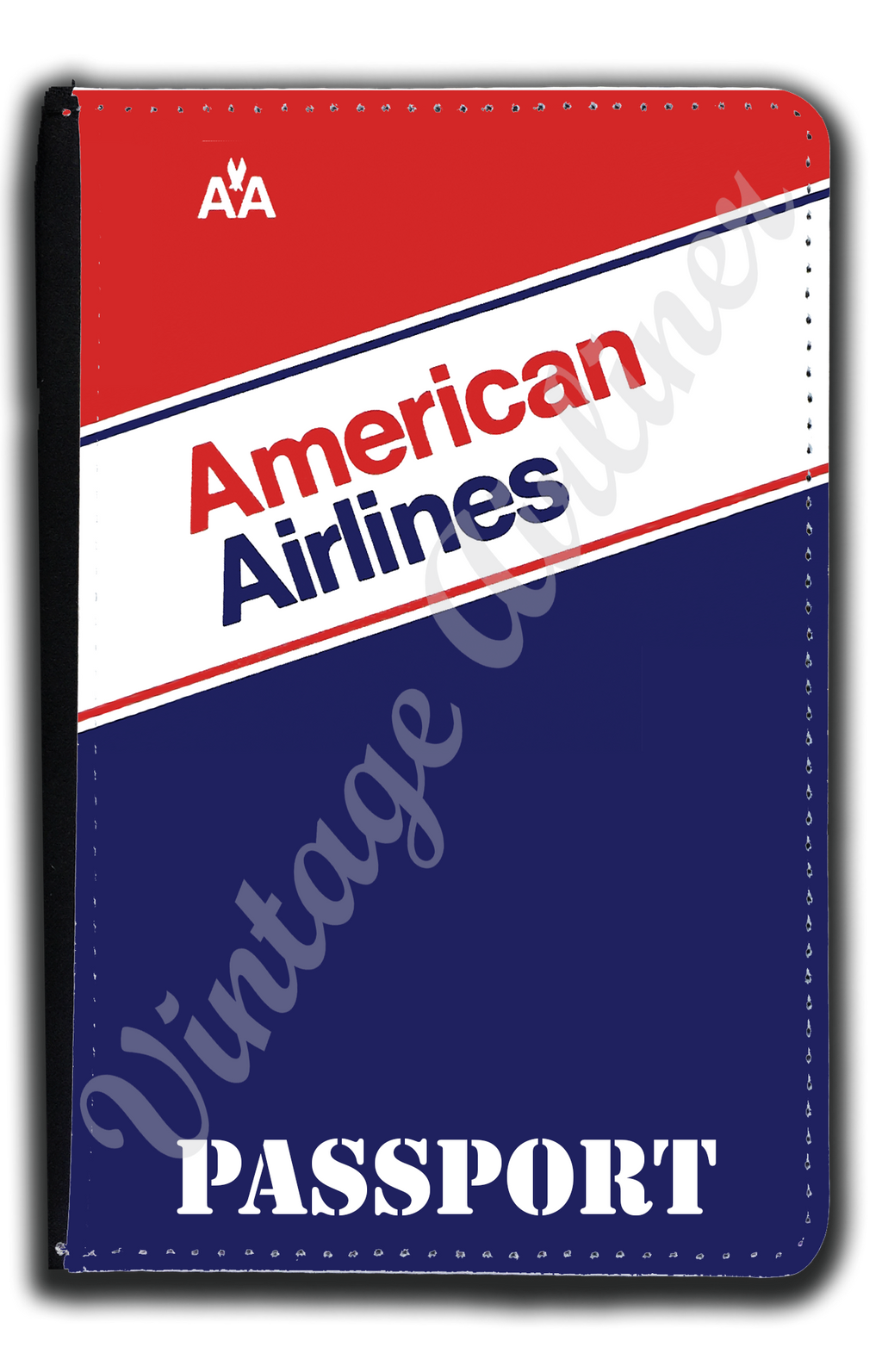 AA 1980 Ticket Jacket Passport Case