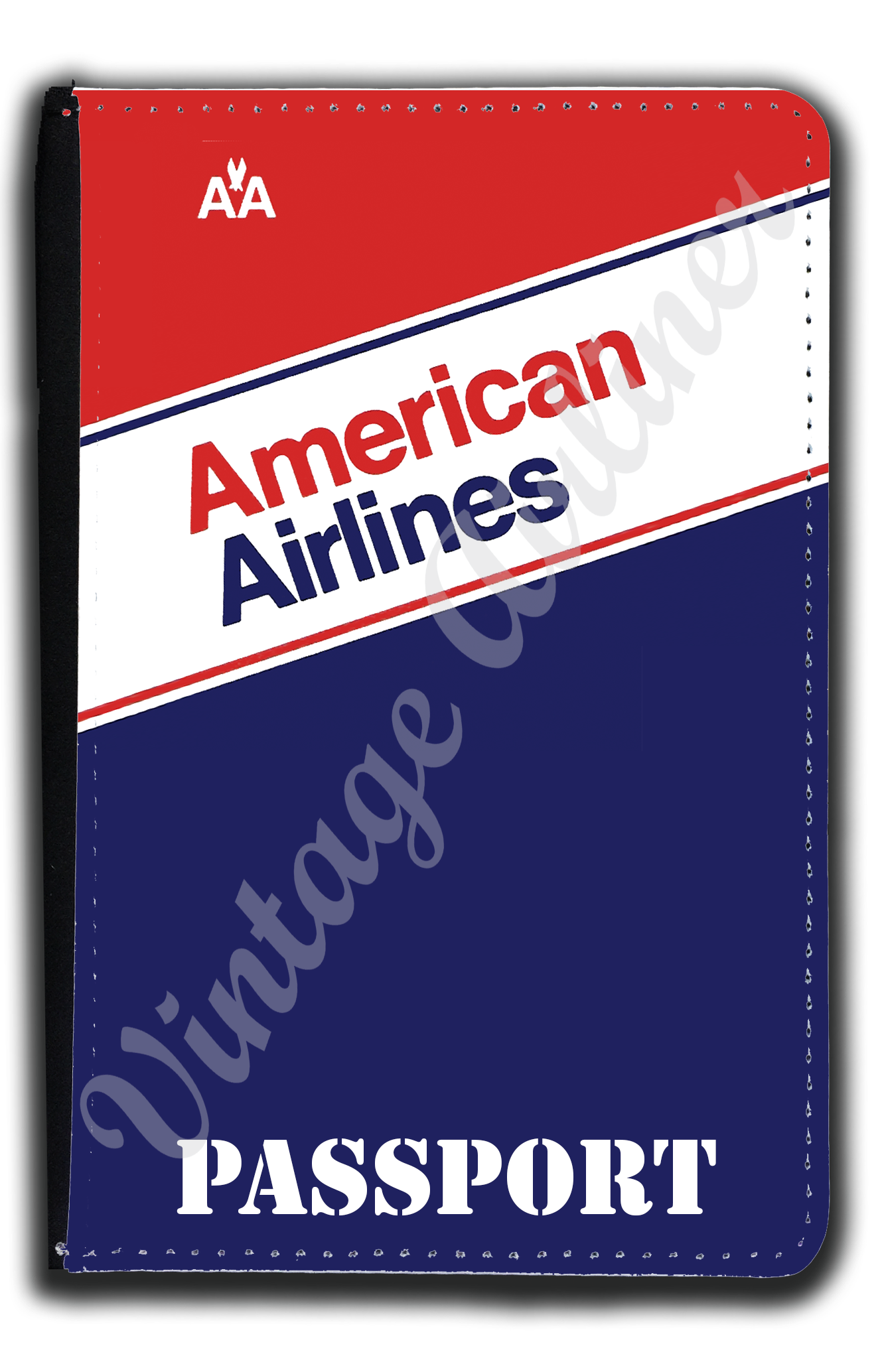 AA 1980 Ticket Jacket Passport Case