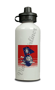 American Airlines 1946 Ticket Jacket Cover Aluminum Water Bottle