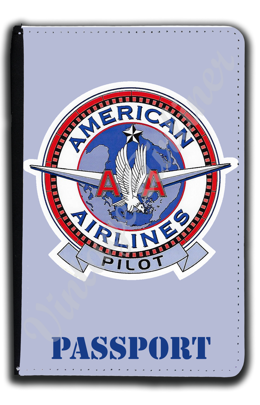 AA Pilot Passport Case