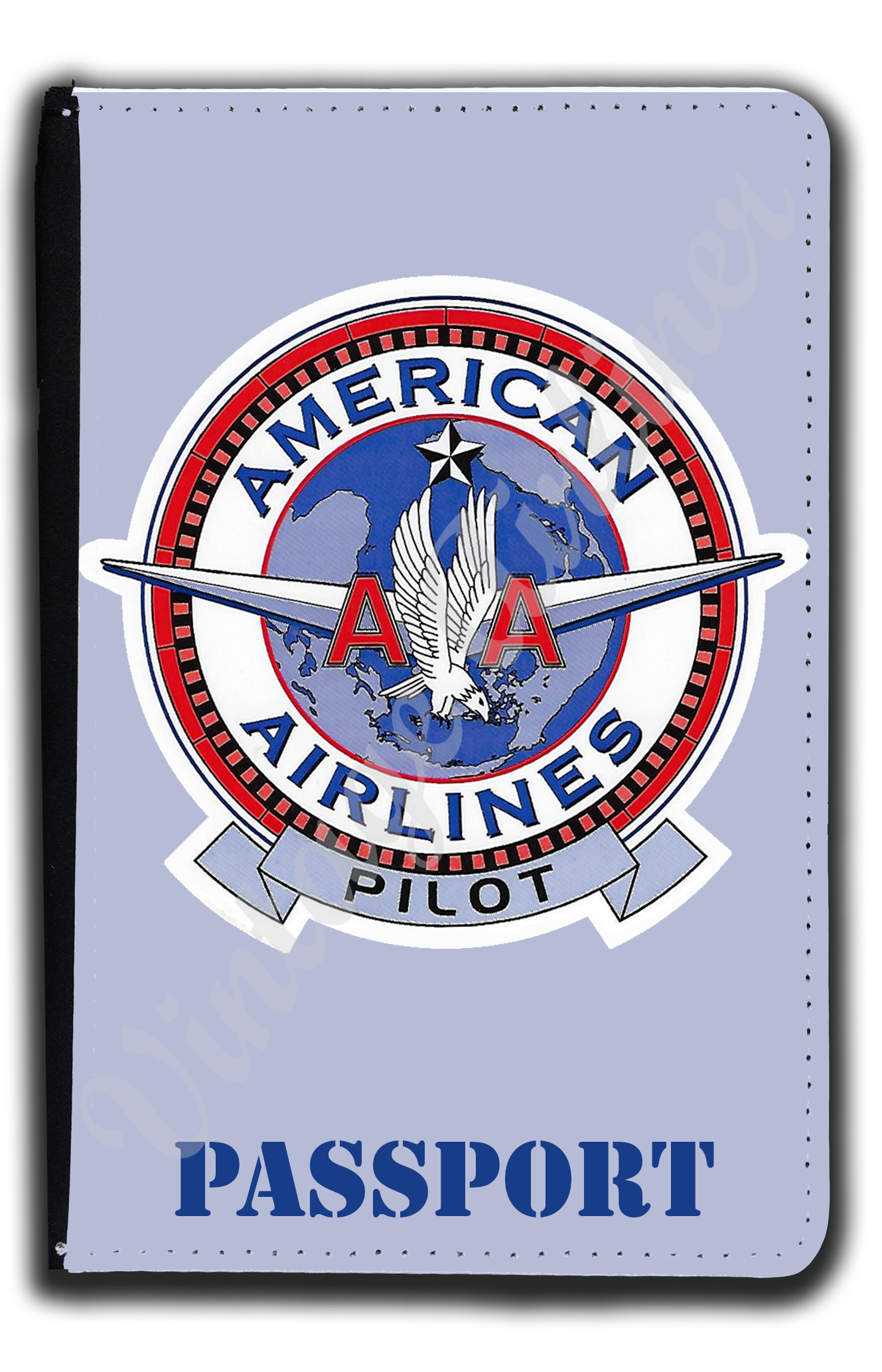 AA Pilot Passport Case