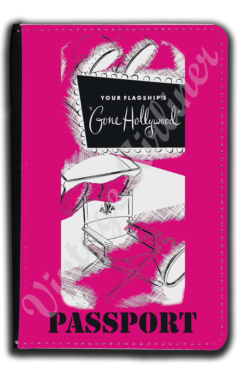 AA Flagship Gone Hollywood Passport Case