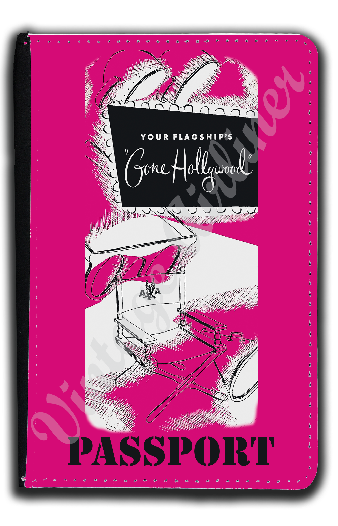 AA Flagship Gone Hollywood Passport Case
