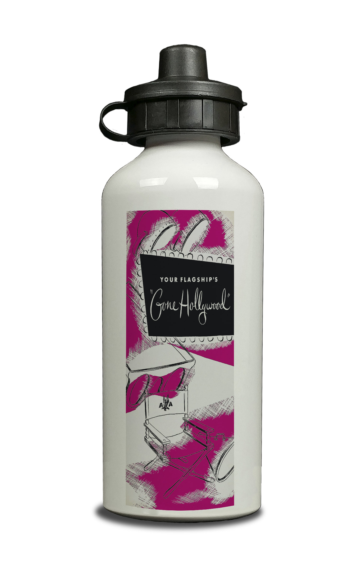 AA Flagship Gone Hollywood Aluminum Water Bottle