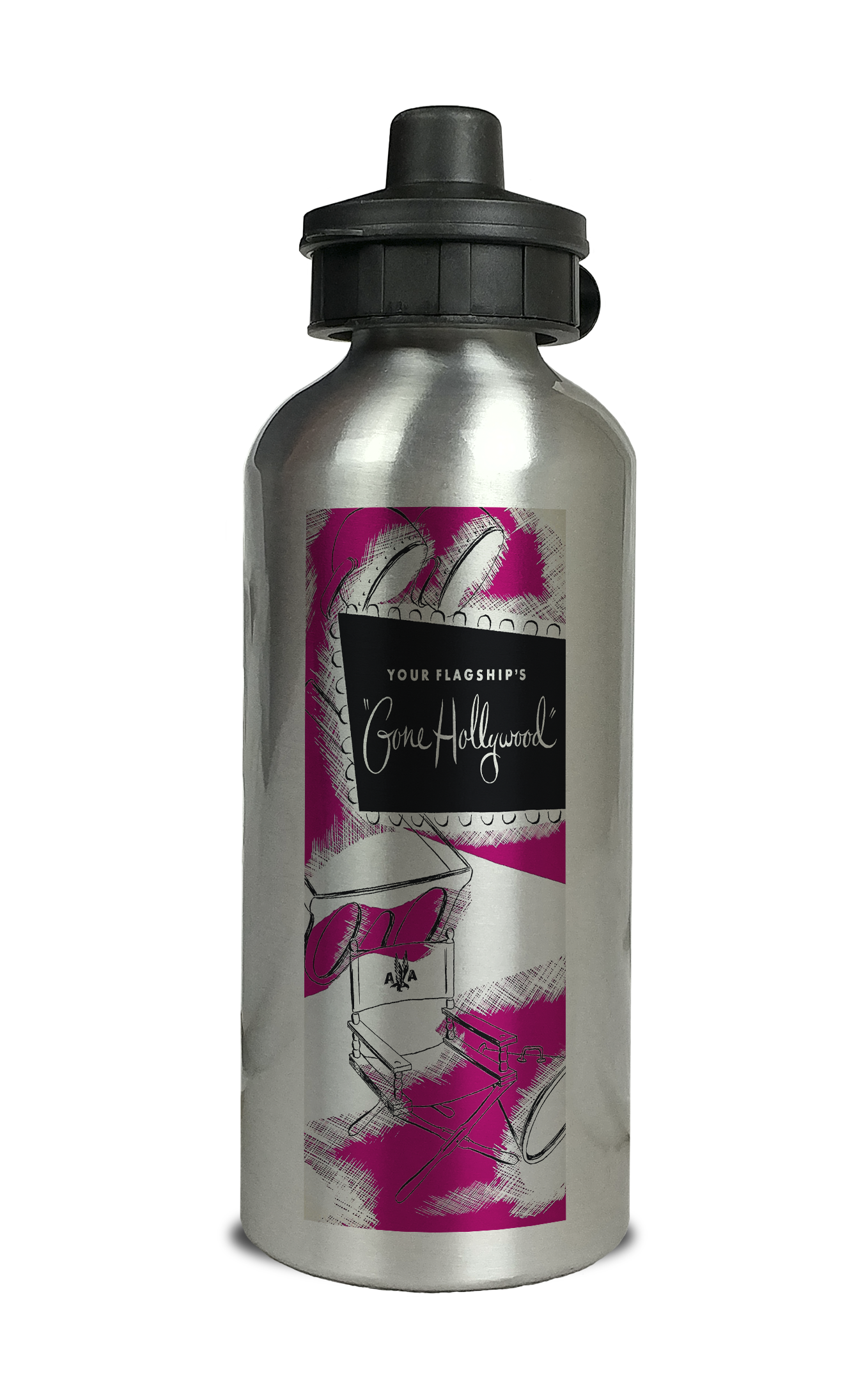 AA Flagship Gone Hollywood Aluminum Water Bottle
