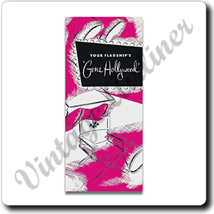 AA Flagship Gone Hollywood Square Sandstone Coaster