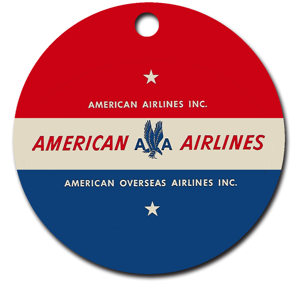 American Airlines Overseas Airways Ornaments