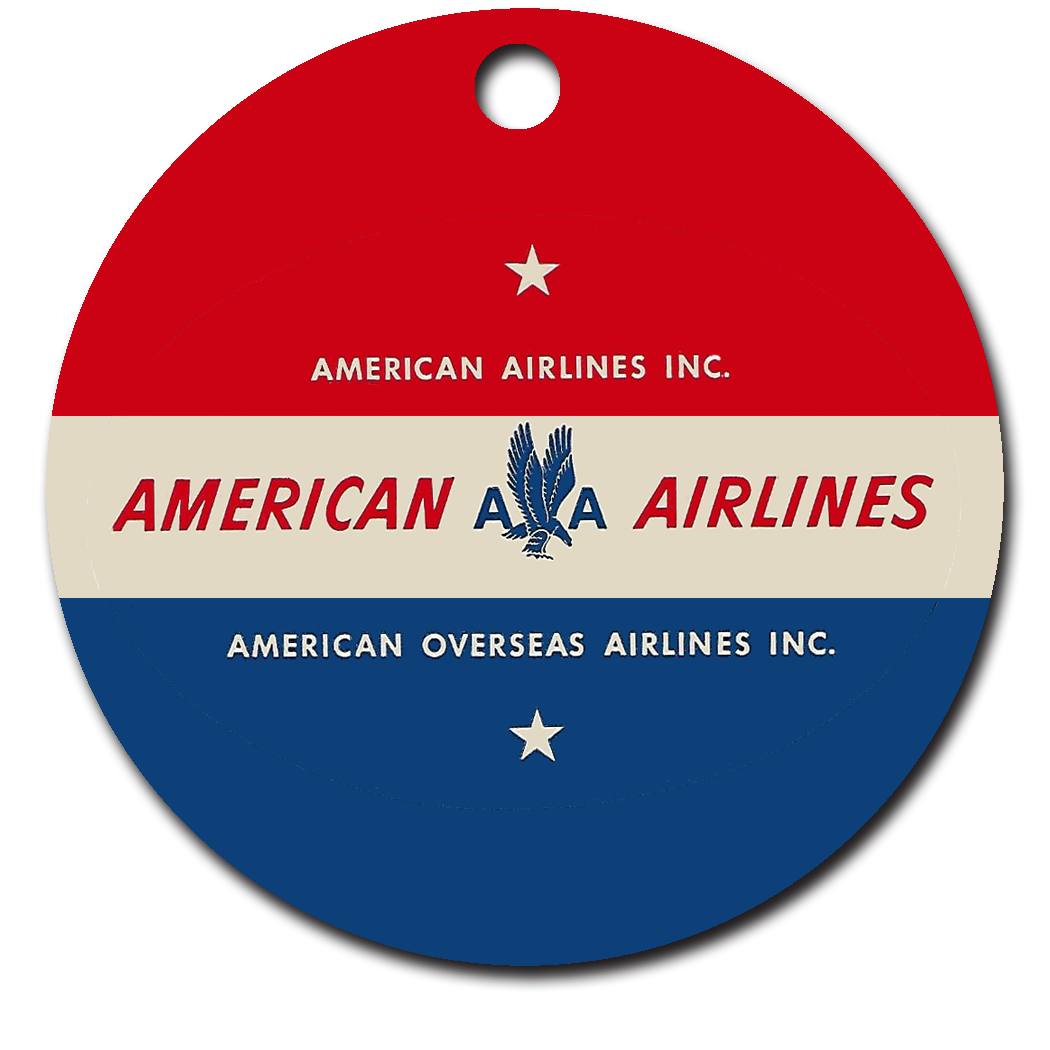 American Airlines Overseas Airways Ornaments