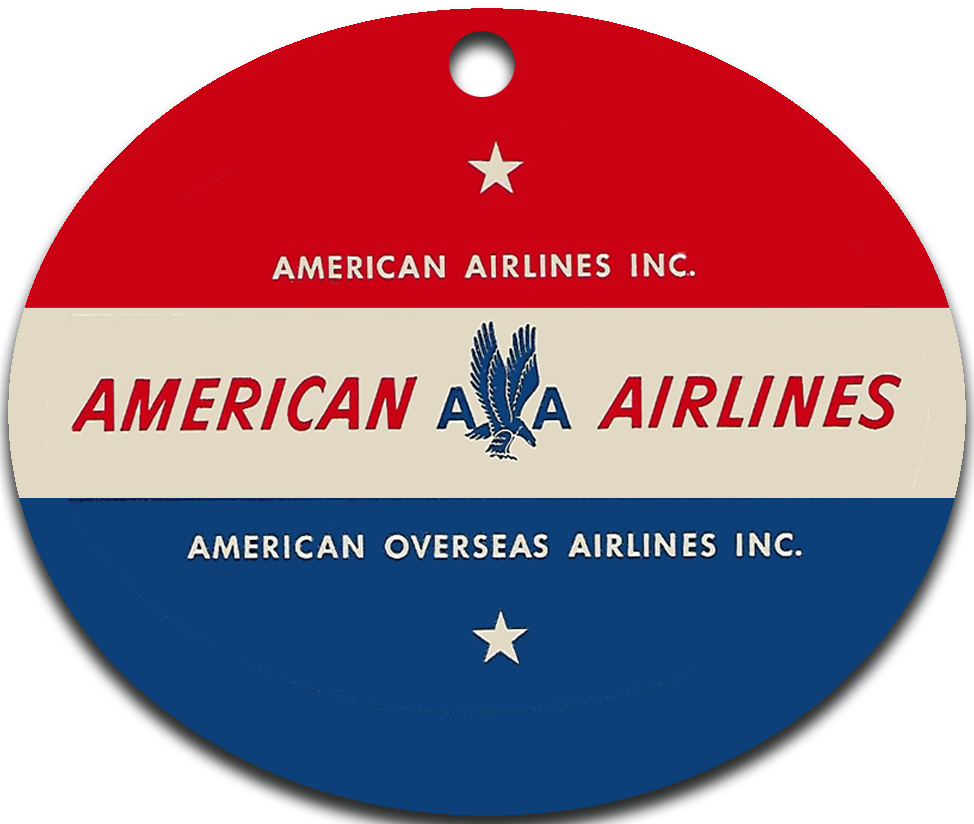American Airlines Overseas Airways Ornaments