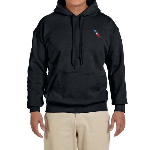 American Airlines 2013 AA Logo Embroidered Hooded Sweatshirt