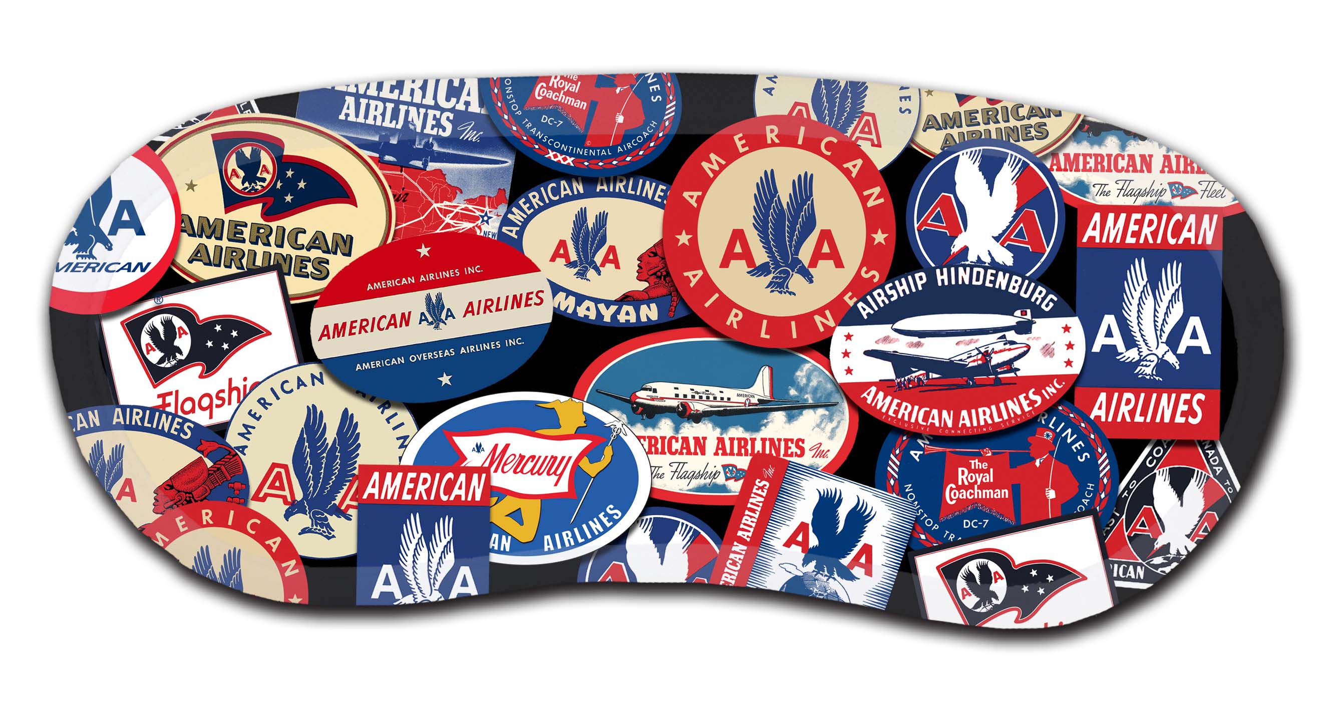 AA Collage Sleep Mask