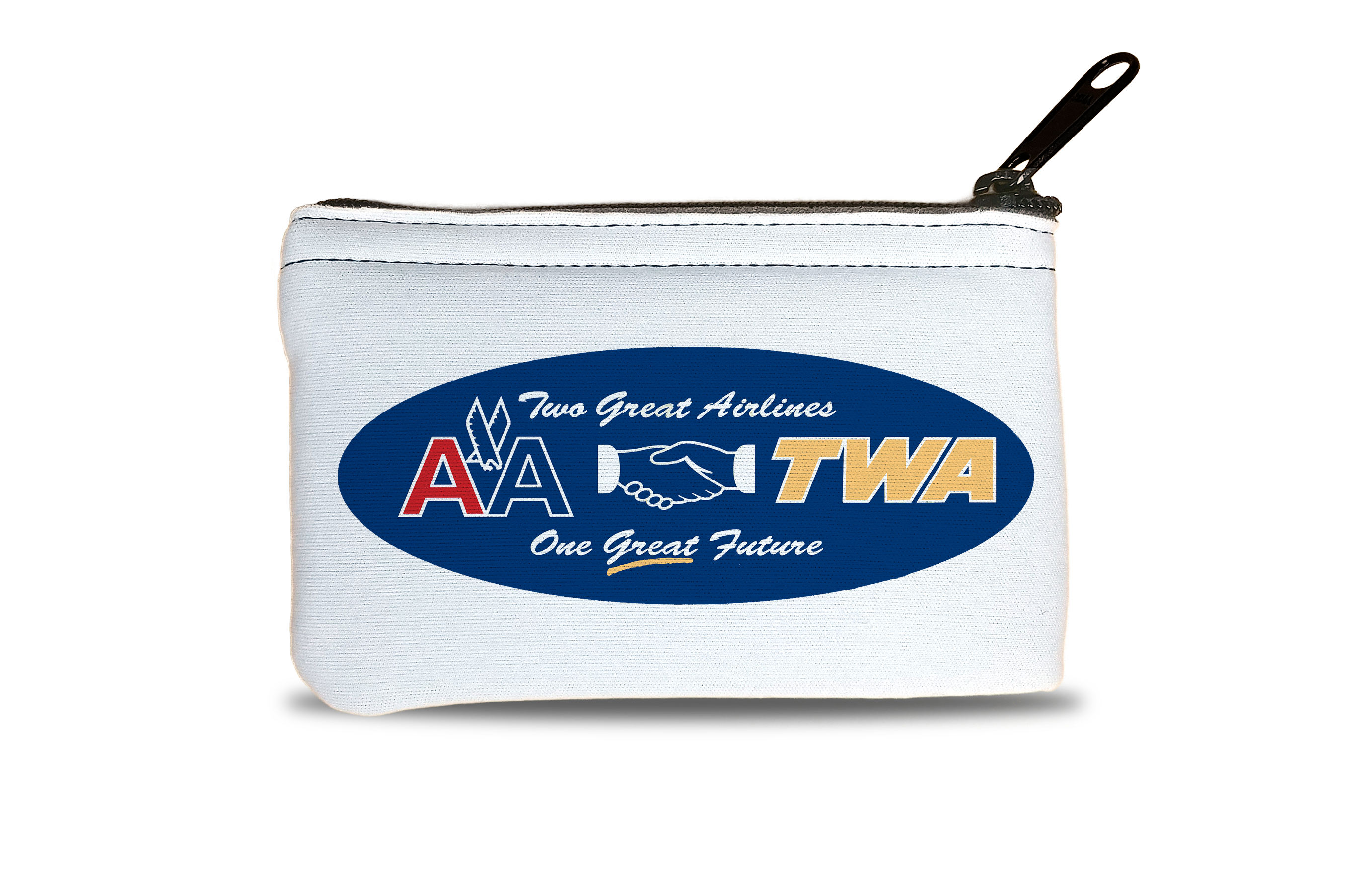 American Airlines/TWA Merger Rectangular Coin Purse
