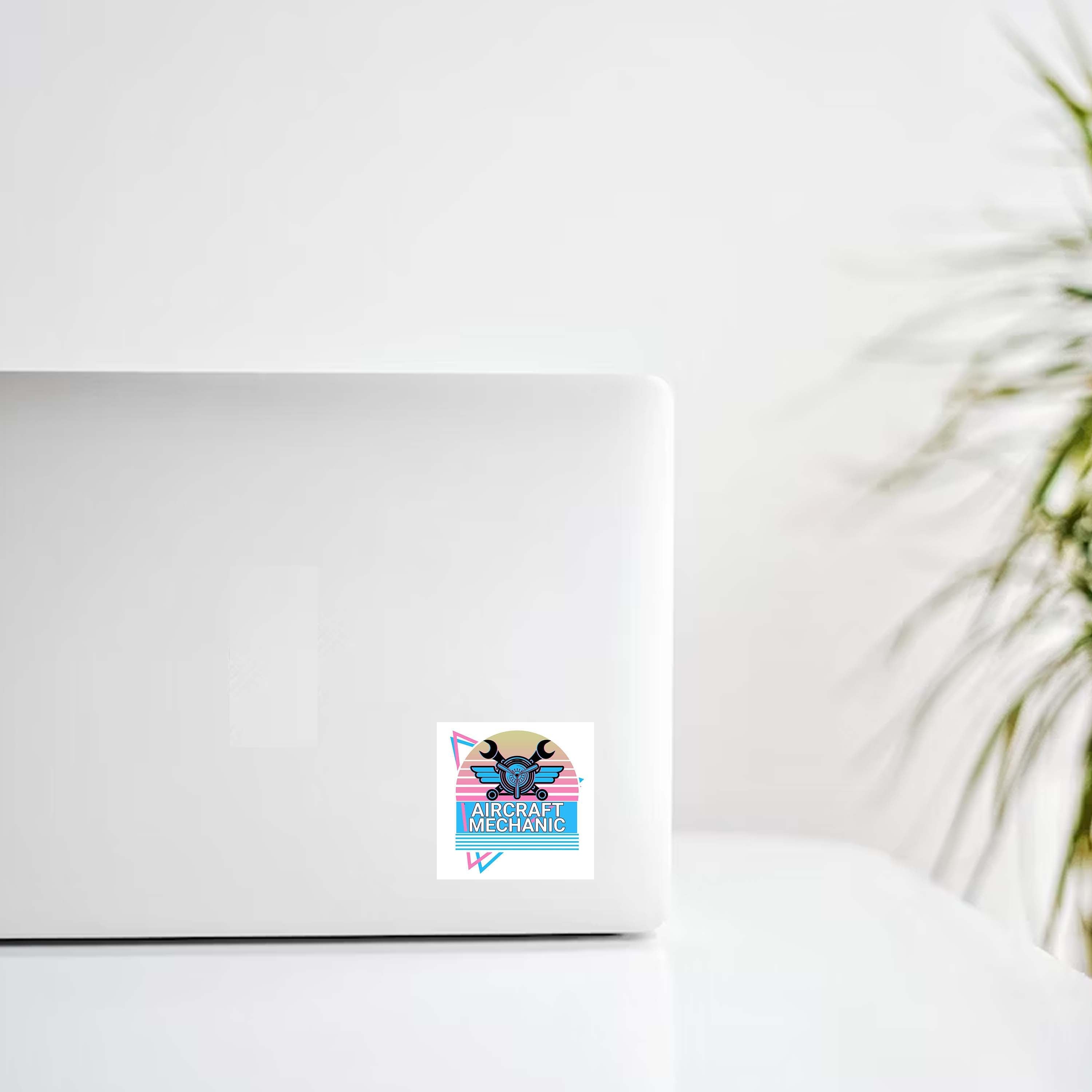 Aircraft Mechanic Colorful Decal Stickers