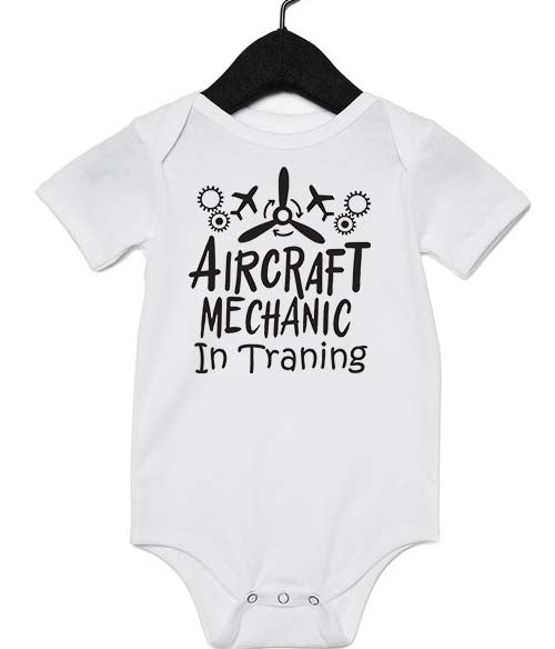 Infant Onesies - Aircraft Mechanic In Training