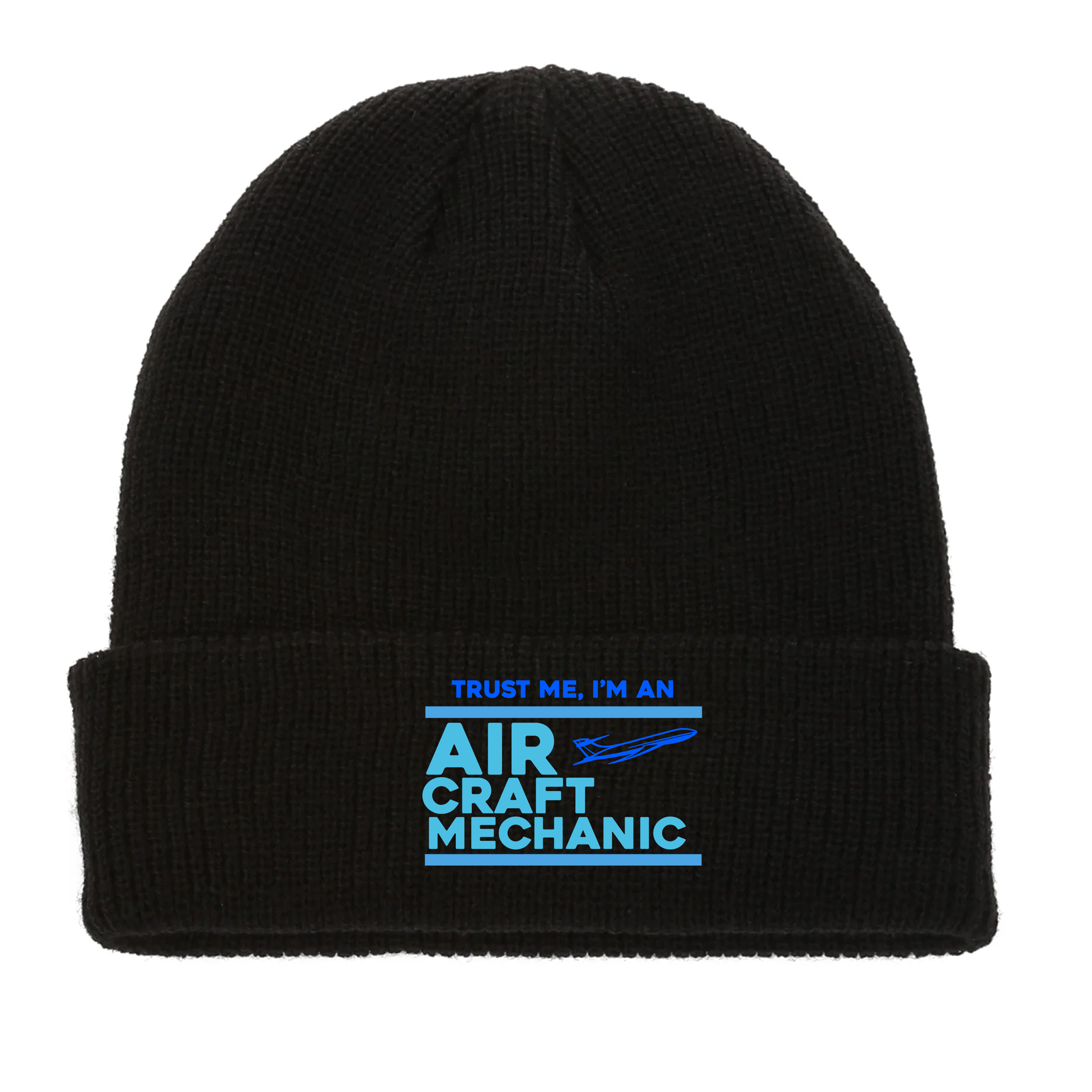 "Trust me, I'm An Aircraft Mechanic" Knit Acrylic Beanies