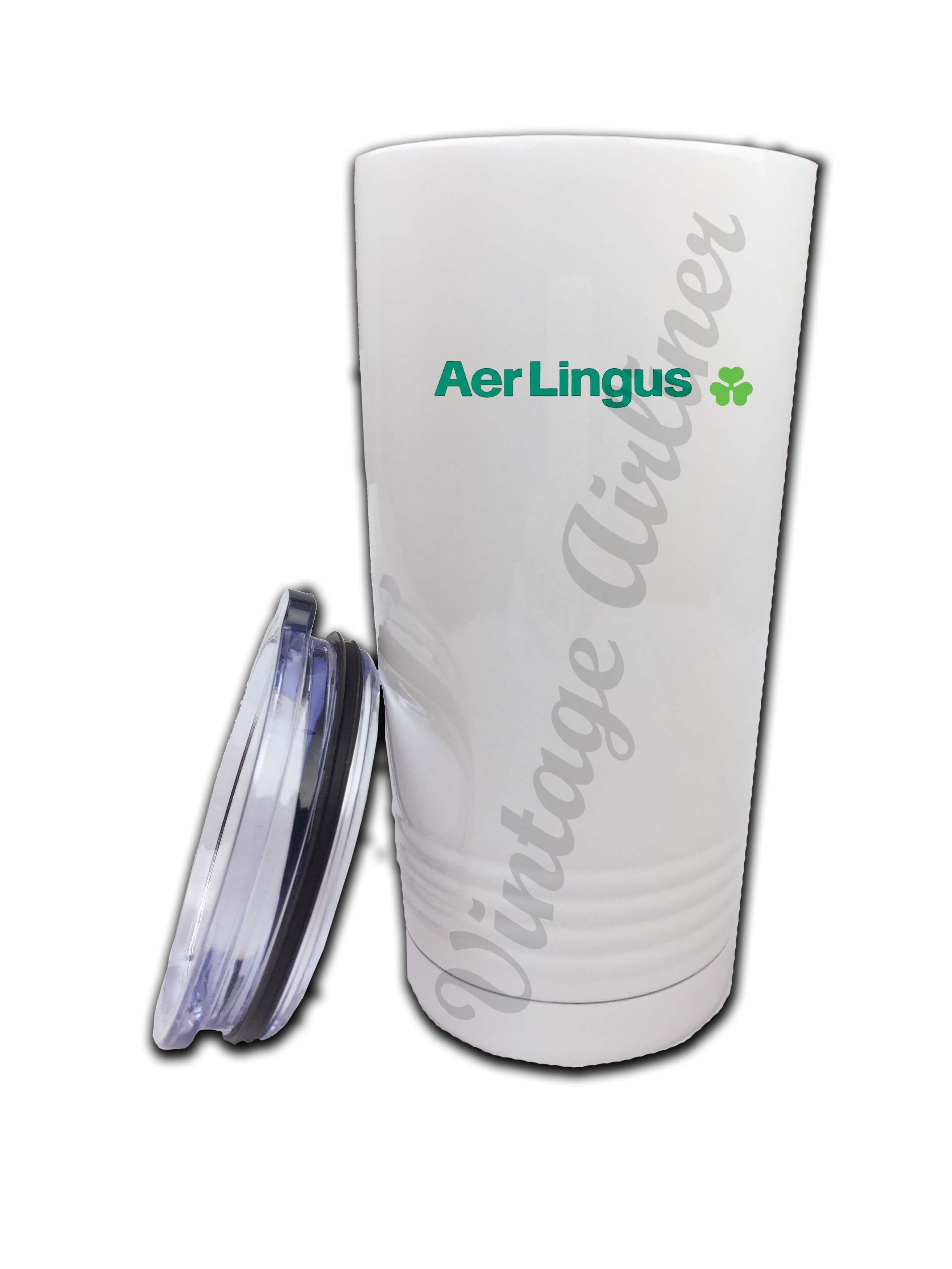 Aer Lingus Green Shamrock Logo Tumbler