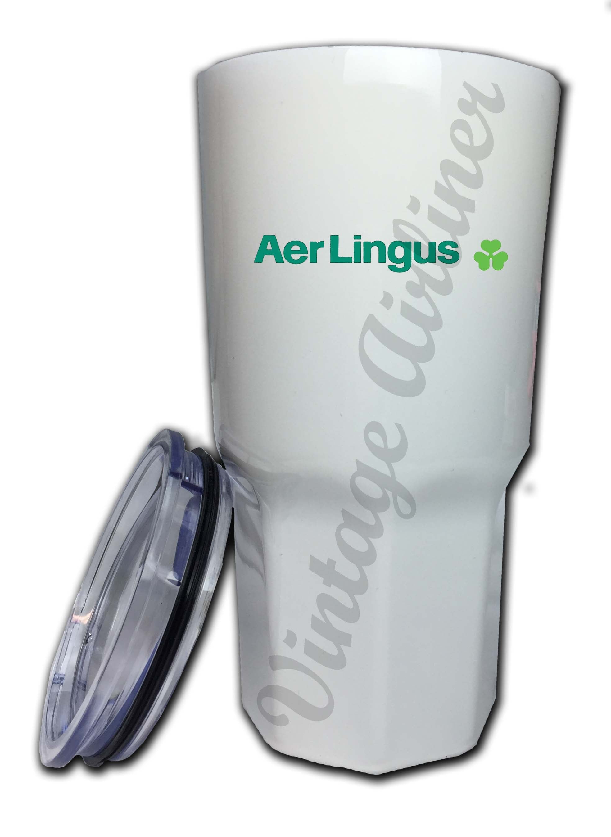 Aer Lingus Green Shamrock Logo Tumbler