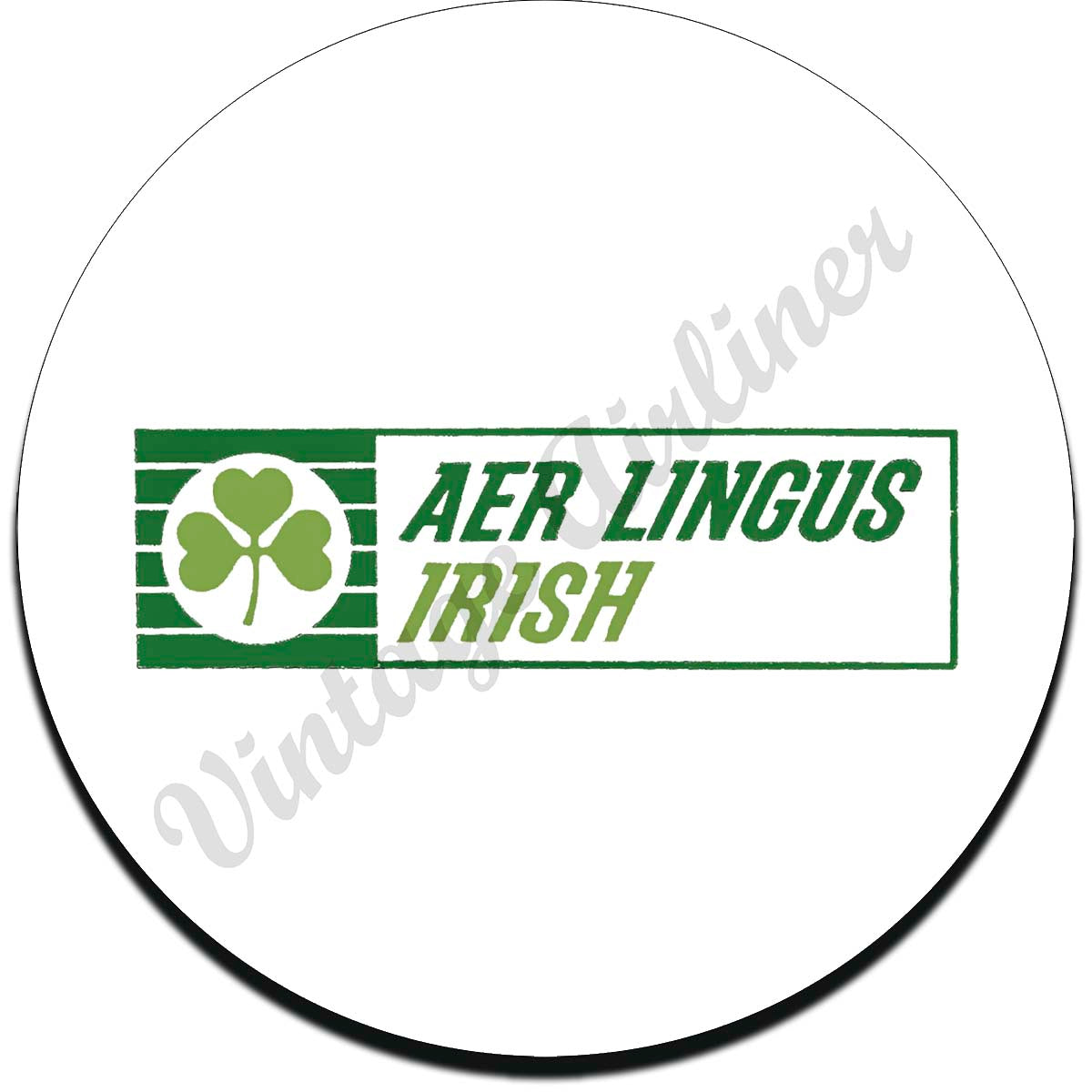 Aer Lingus Irish Vintage Sandstone Coaster