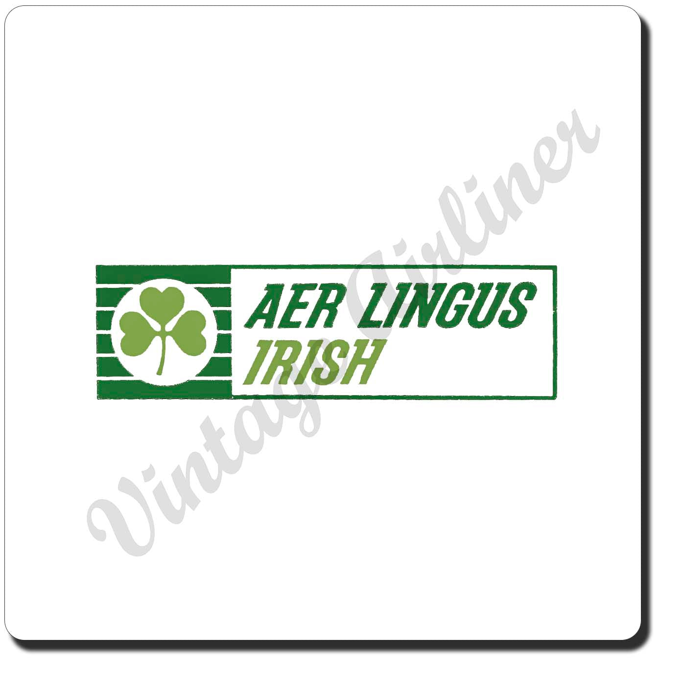Aer Lingus Irish Vintage Sandstone Coaster