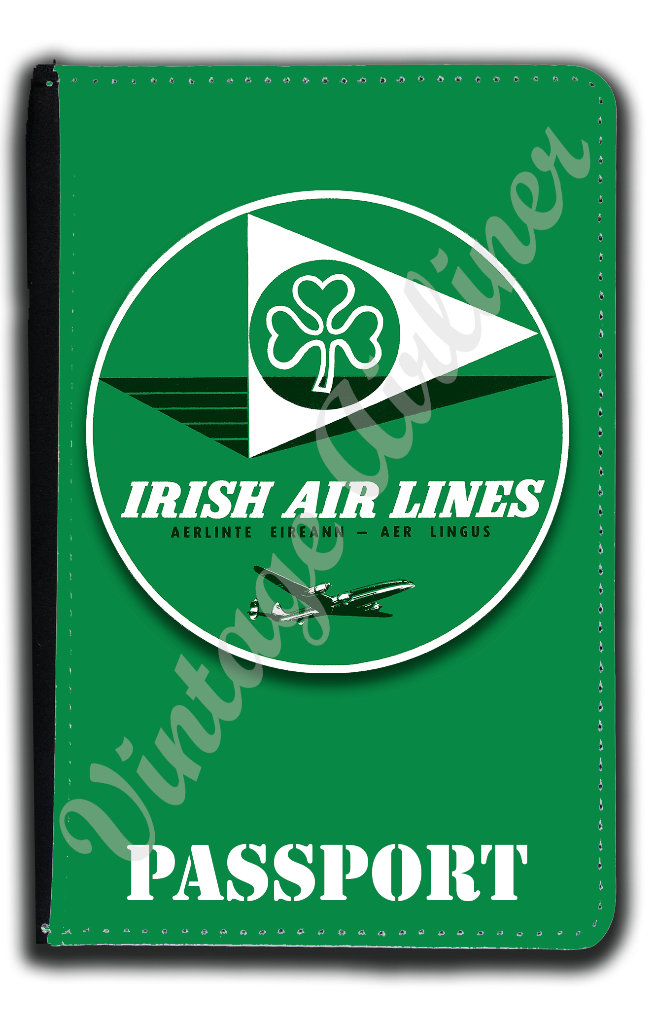 Aer Lingus 1950's Vintage Passport Case