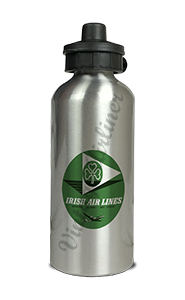 Aer Lingus 1950's Vintage Aluminum Water Bottle